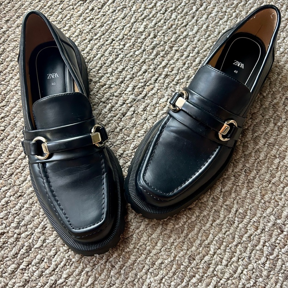 Zara loafers